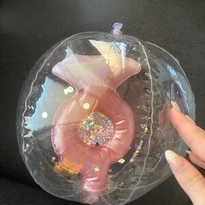 Pink Ring Inflatable Party Balloon